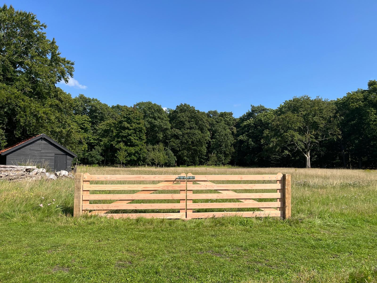 Douglas robuust dubbele poort.