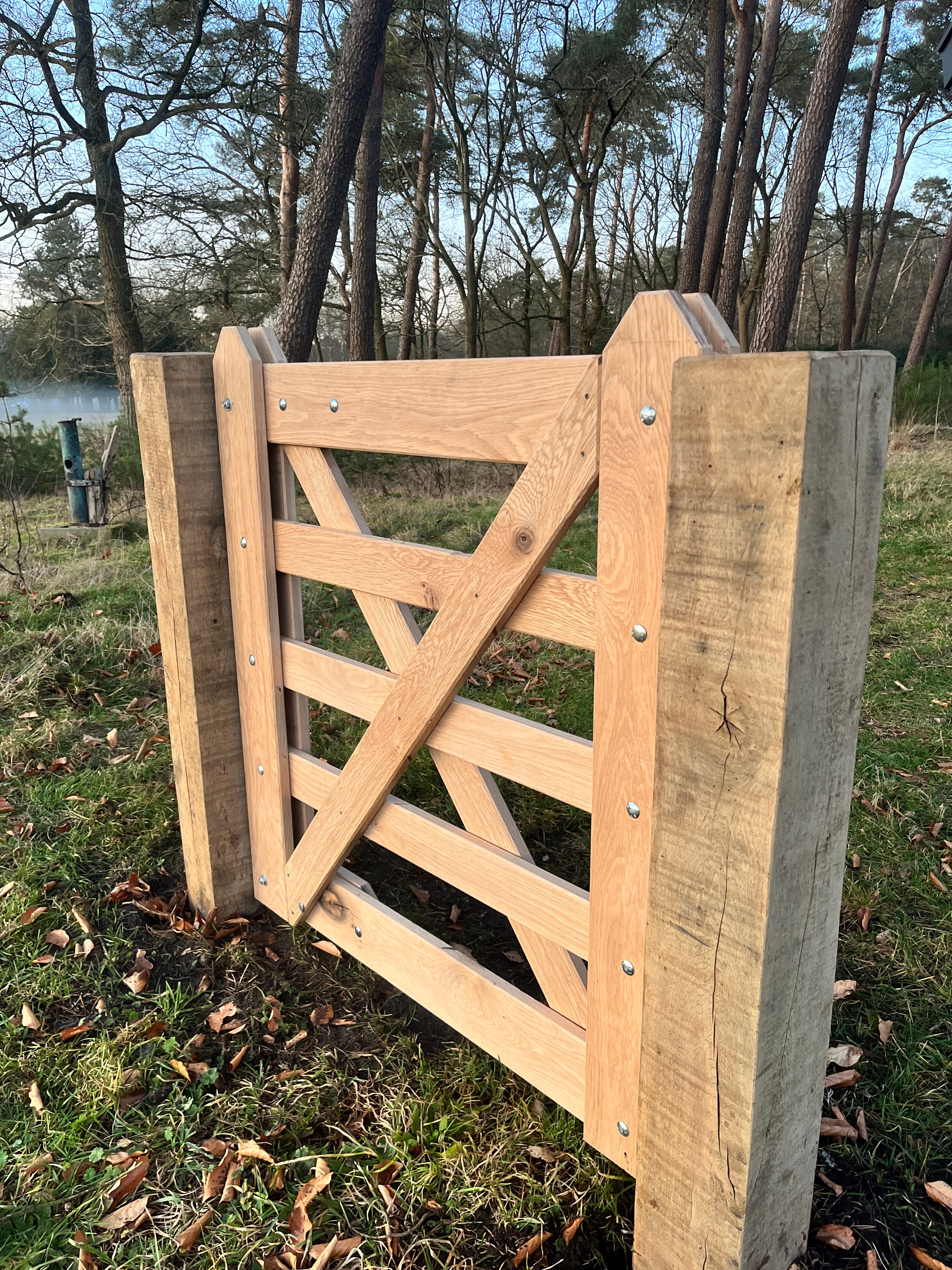 Eiken klassieke looppoort