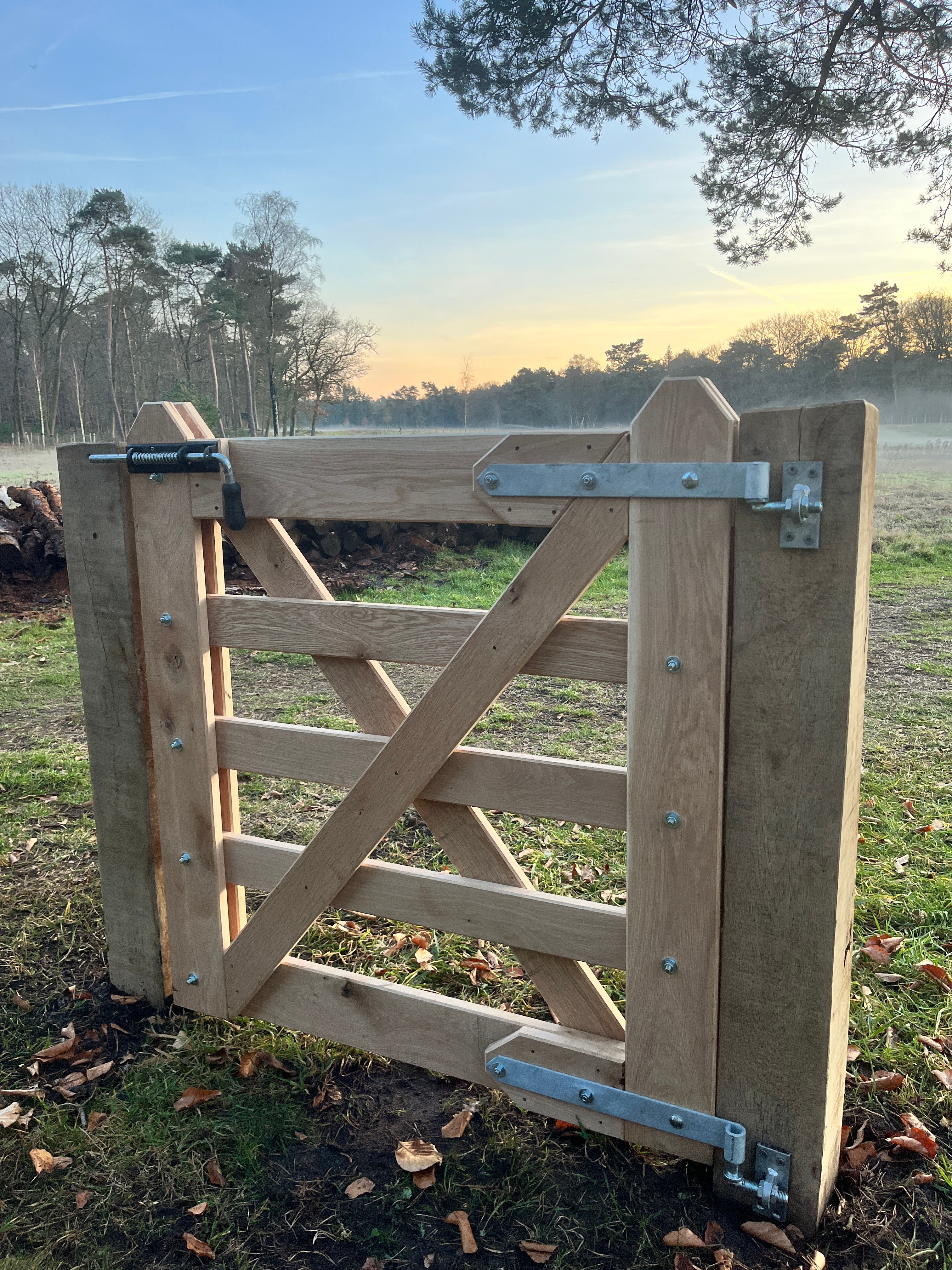 Eiken klassieke looppoort