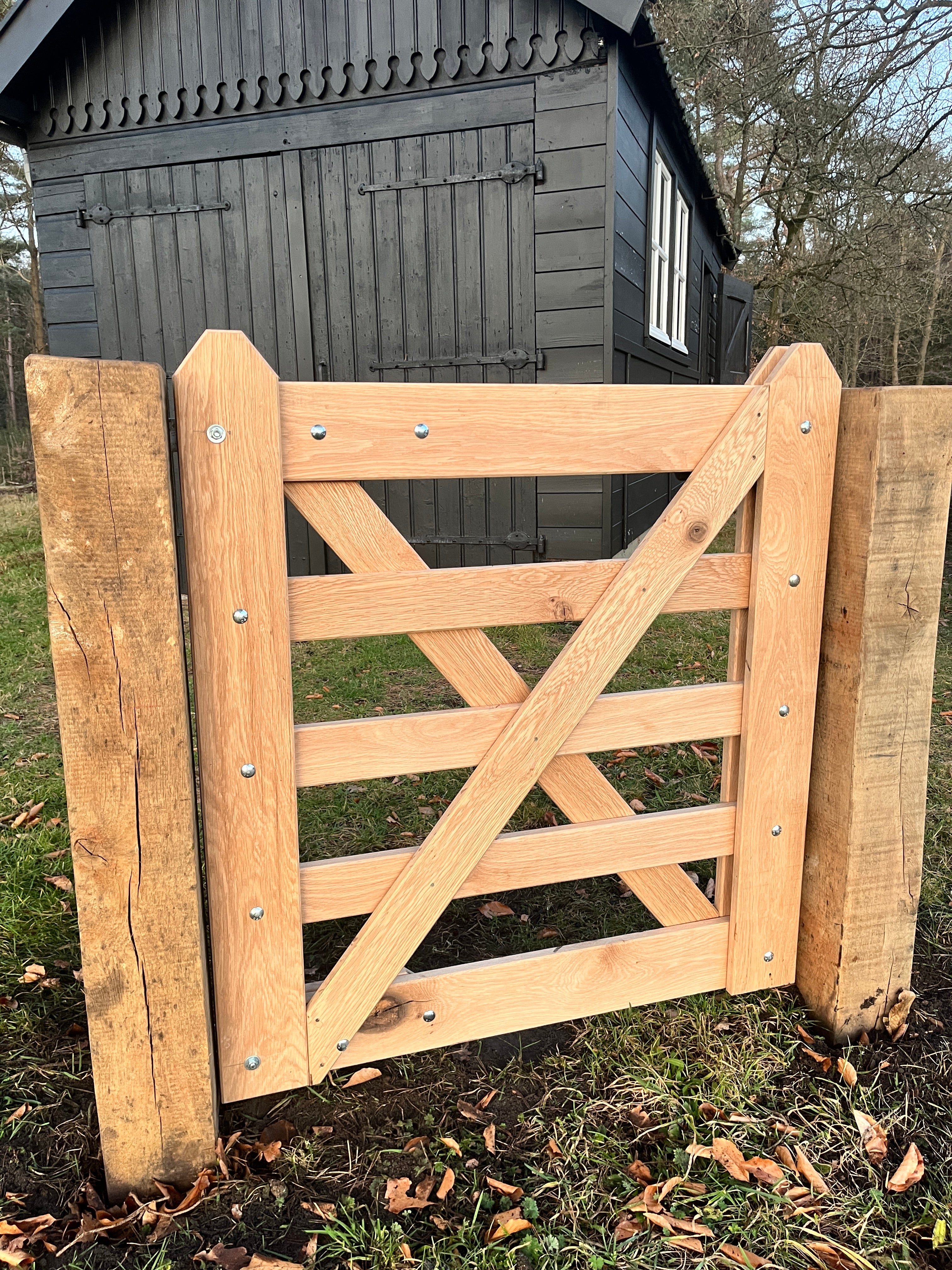 Eiken klassieke looppoort